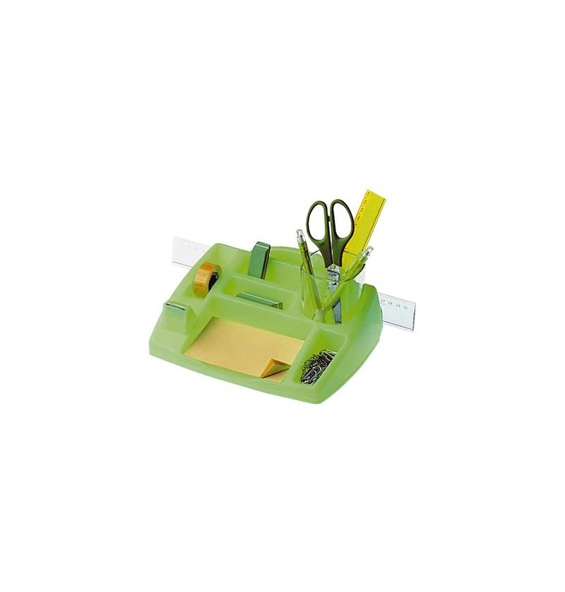 portaoggetti-"oliver"-translucent-verde